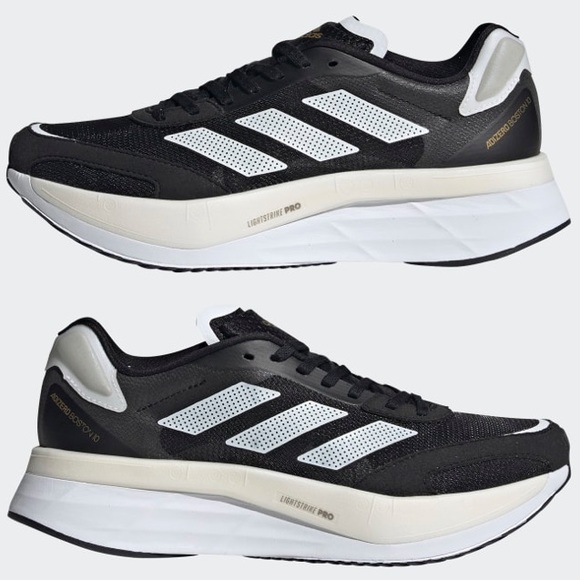 adidas Adizero Boston 10 W Black - Picture 7 of 10